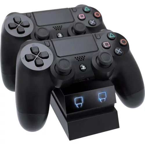 Venom VS2732 PS4 fekete dupla töltőállomás
