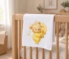Textil tetra pelenka 70x70 cm SÁRGA MACI