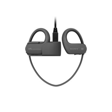   Sony NWWS623B Bluetooth fekete sport fülhallgató headset és 4GB MP3 lejátszó