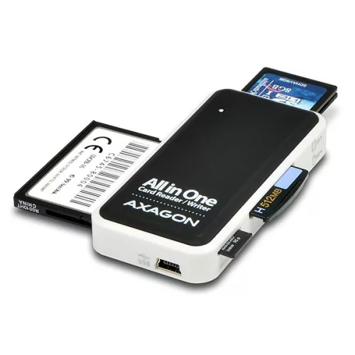 Čítačka kariet Axagon CRE-X1 USB 2.0 SD/microSD/MS/CF/XD