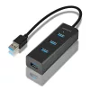 Axagon HUE-S2B 4-portový USB 3.0 rýchlonabíjací HUB