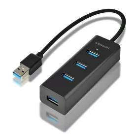 Axagon HUE-S2B 4-portový USB 3.0 rýchlonabíjací HUB