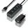 Axagon HUE-S2BP 4-portová rýchlonabíjačka USB 3.0 s dlhým káblom, napájací HUB