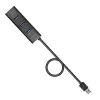Axagon HUE-S2BP 4-portová rýchlonabíjačka USB 3.0 s dlhým káblom, napájací HUB