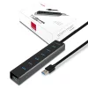 Axagon HUE-SA7BP 7-portový USB 3.0 rýchlonabíjací HUB čierny