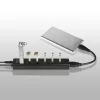 Axagon HUE-SA7BP 7 portos USB3.0 gyorstöltő fekete HUB