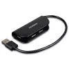 Axagon HUE-X4B 4-portový USB 2.0 čierny HUB