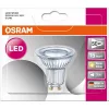 Osram Star PAR16 üveg ház/4,3W/350lm/2700K/GU10/230V/120fok/81lm/W LED spot izzó