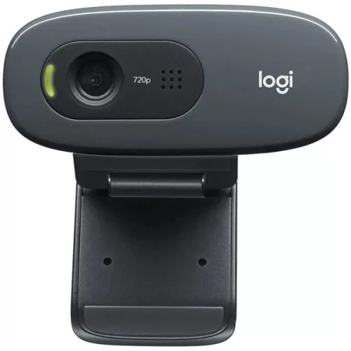 Logitech C270 720p fekete mikrofonos webkamera