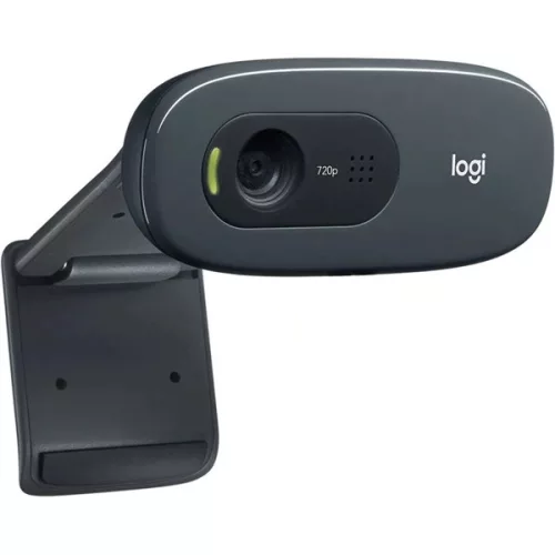 Logitech C270 720p fekete mikrofonos webkamera