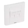 Legrand 632797 2xRJ45 Keystone-Anschluss zur Aufnahme einer Linkeo-Einbauarmatur