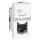 Legrand 076561 Program Mosaic LCS2 RJ45 Cat 6 UTP, 1 modul, fehér aljzat