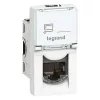 Legrand 076561 Program Mosaic LCS2 RJ45 Cat 6 UTP, 1 modul, fehér aljzat