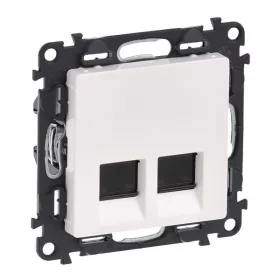   Legrand 753141-60 Valena Life fehér 2xRJ45 Cat. 5E UTP csatlakozóaljzat