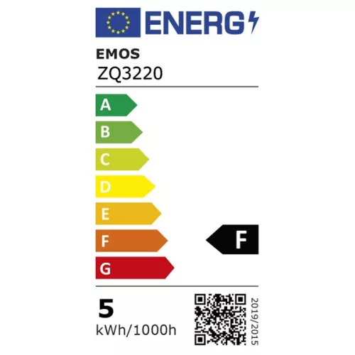 Emos ZQ3220 CLASSIC 6W E14 470 lúmenov teplá biela LED sviečková žiarovka