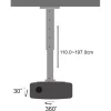 Sbox PM-200XL dönthető, forgatható mennyezeti projektortartó