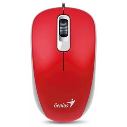 Genius DX-110 USB piros-fekete egér