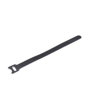   Gembird 210x12mm 100db-os fekete tépőzáras vezetékkötegelő