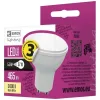 Emos ZQ8350 CLASSIC 5,5W GU10 465 lúmenov teplá biela LED bodová žiarovka