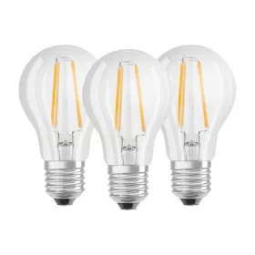   LED žiarovka Osram Base s priehľadným skleneným tienidlom/7W/806lm/2700K/E27/v krabičke 3 ks