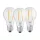 LED žiarovka Osram Base s priehľadným skleneným tienidlom/7W/806lm/2700K/E27/v krabičke 3 ks