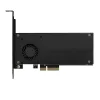 Axagon PCEM2-DC PCI-Express - NVME+NGFF M.2 hűtővel ellátott adapter