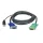 ATEN 2L-5202U KVM kábel USB VGA 1,8 m