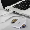 Hama 181017 "Slim" USB 3.0 superrýchla biela čítačka viacerých kariet