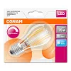 Osram Superstar átlátszó üveg búra/8,5W/1055lm/4000K/E27  szabályozható LED körte izzó