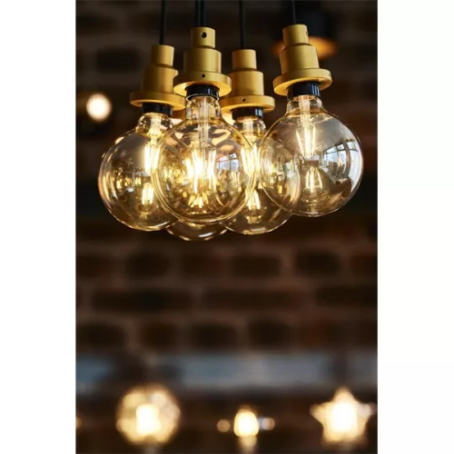 Osram Vintage číre sklenené tienidlo/5W/300lm/2000K/E27 LED guľová žiarovka