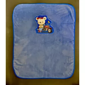 Baba takaró 70x90 KÉK/MACIS