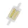 Plastové tienidlo Osram Star/11,5 W/1521 lm/2700 K/R7s LED ceruzka