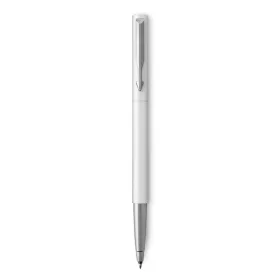   Parker Royal Vector 2025456 ezüst klipszes fehér rollertoll