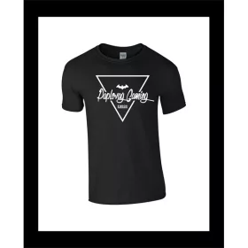 Paplovag Gaming férfi fekete XL méretű póló
