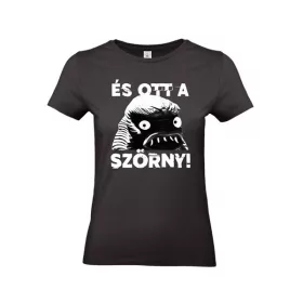Retroshock Ott A Szörny női fekete L méretű póló
