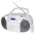 Sencor SPT 3907 W  kazettás fehér CD-s rádió