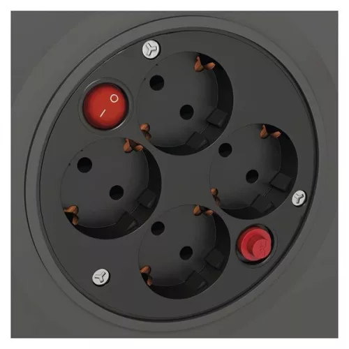 Káblový bubon Emos P092501 3x1,5 mm2 s 50m káblom 4 zásuvky