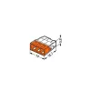 WAGO 2273-203 100 Stück/Packung Kompakt-Drahtverbinder