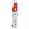 Predlžovací kábel Emos P0325R s 3 zásuvkami, 5 metrov, 1,5 mm2