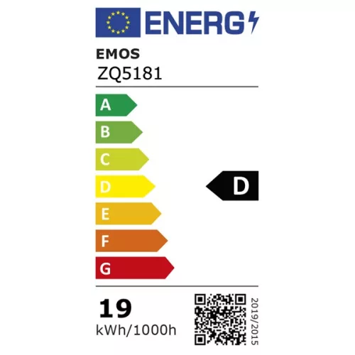 Emos ZQ5181 klasická A67 20W 2452lúmenov E27 LED guľová žiarovka