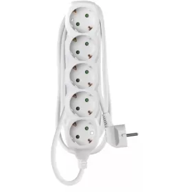   Emos P0521R 5 zásuviek 1,5 metra 1,5 mm2 biely predlžovací kábel bez vypínača