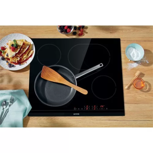 Gorenje ECT643BCSC čierna, vstavaná, elektrická sklokeramika, varné zóny: 4, vstavaný rozmer: 56 cm, varná doska
