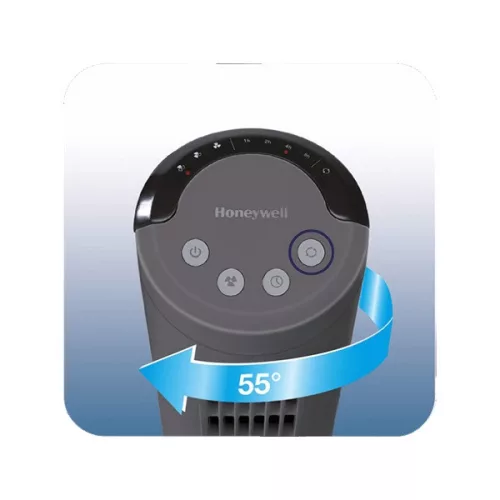 Honeywell HYF1101E4 grau, Geschwindigkeitsstufe: 3, 36 W, Säulenlüfter