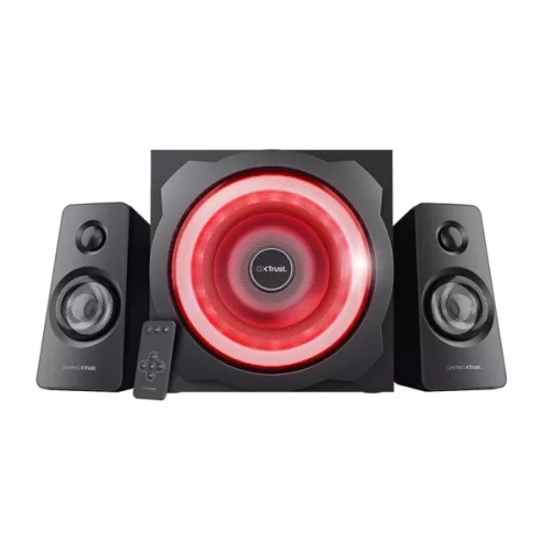 Trust GXT 629 Tytan 2.1 Speaker RGB jack 120W fa gamer hangszóró