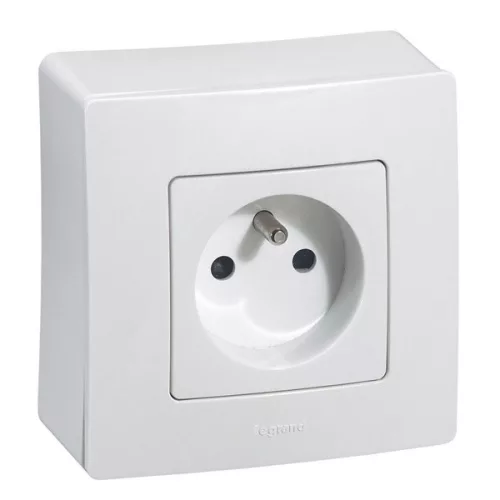 Legrand 664798 Niloé fehér 1-es kiemelő keret