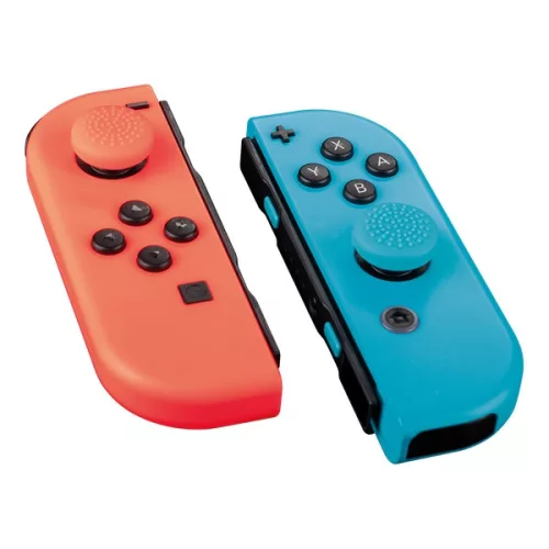 Venom VS4918 Nintendo Switch kontrollerhez piros, kék hüvelykujj csúszásgátló (4x)