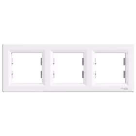 Schneider EPH5800321 ASFORA Vízszintes, fehér 3-as keret