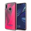 Guess Huawei Psmart leuchtende transparente rosa Sandhülle