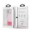 Guess Huawei Psmart leuchtende transparente rosa Sandhülle