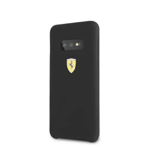 Ferrari Samsung S10 Lite SF schwarze Silikon-Rückseite
